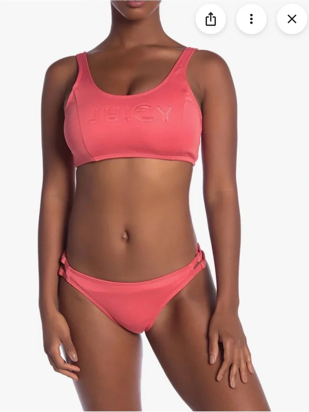 Juicy Couture Pink Two-Piece Bikini Set